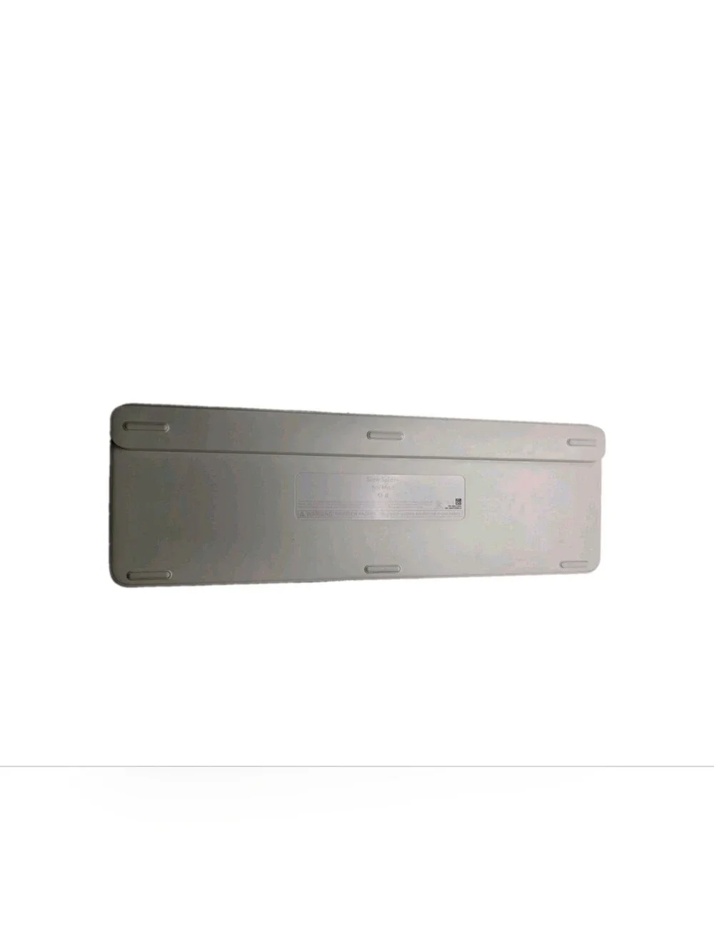 Logitech Signature Slim Solar+ Wireless Keyboard K980 for Mac - White/Grey Read